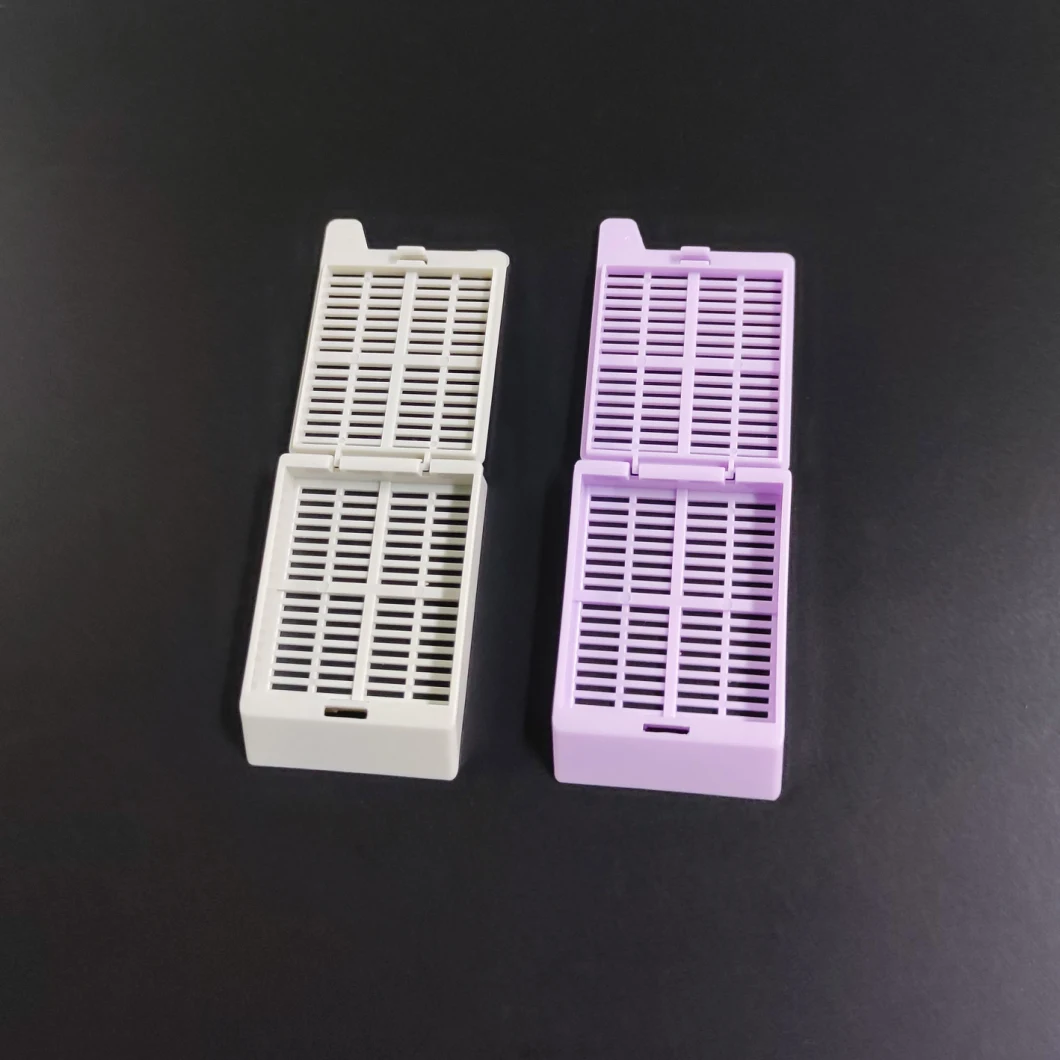 106 Series Lab Use Plastic Tissue Embedding Cassette Histology Processing Cassette