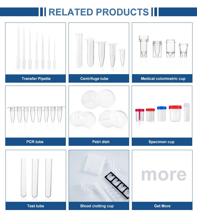 Lab Medical 7101 7102 7103 7105 Frosted End Microscope Slides and 22X22 Cover Glass