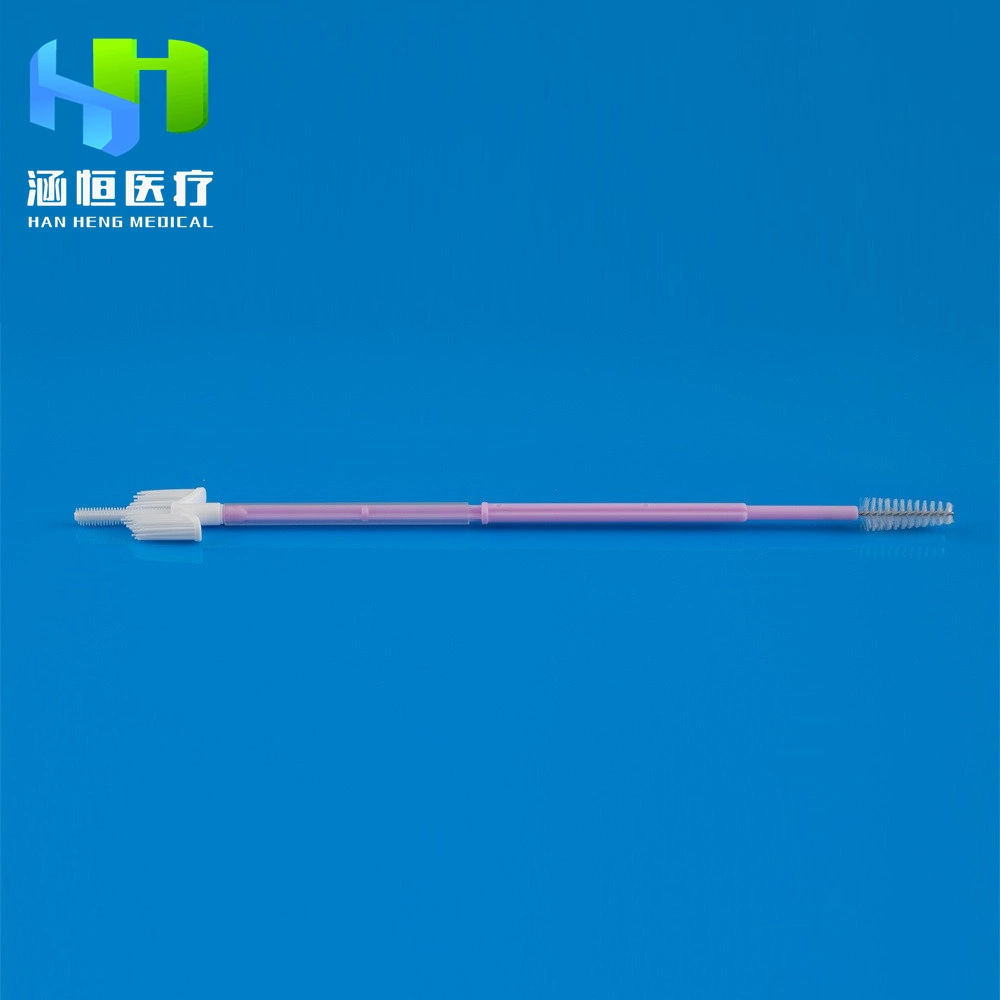 Disposable Sterile Female Woman Tct Lct Test Pap Smear Cervical Brush Cytology Brush Cervix Brush with CE