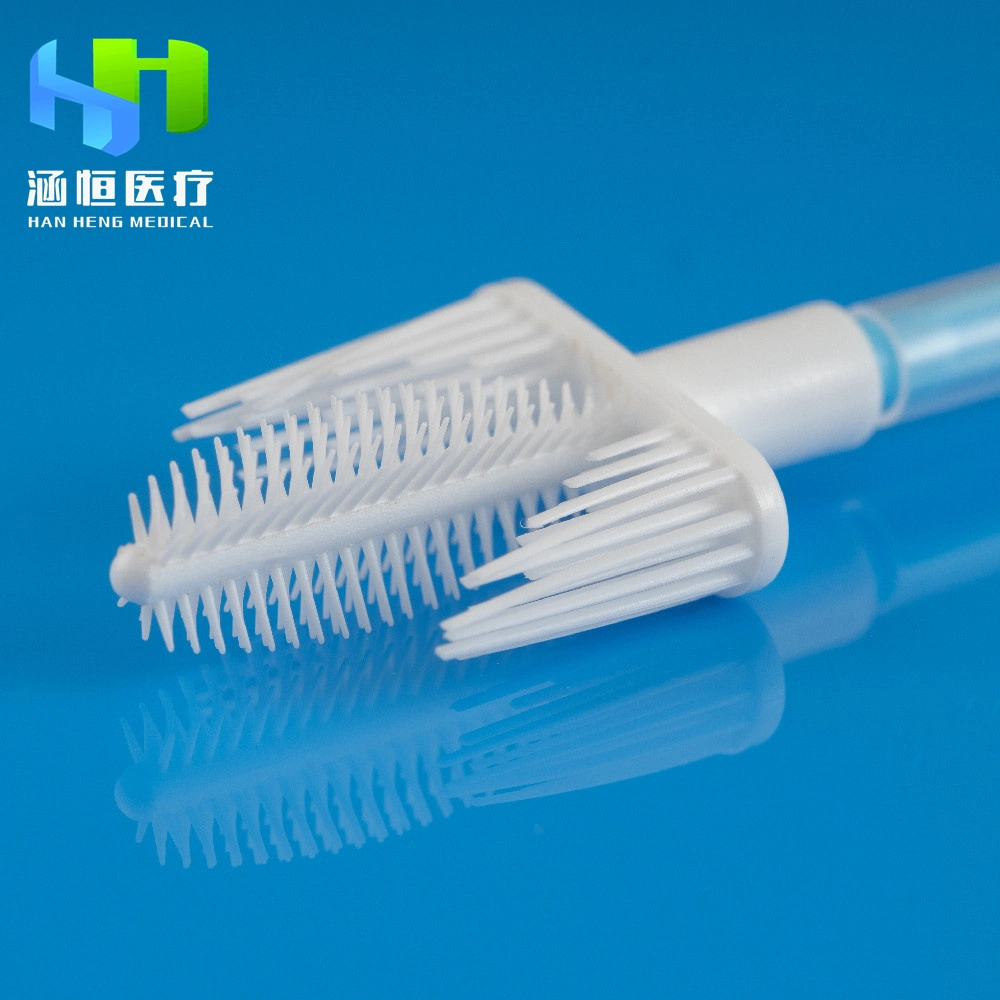 Disposable Medical Cytology Sampling Cervical Brush Gynecological Female Vaginal Brush Sterile Vagina Examination Brush Factory Directly