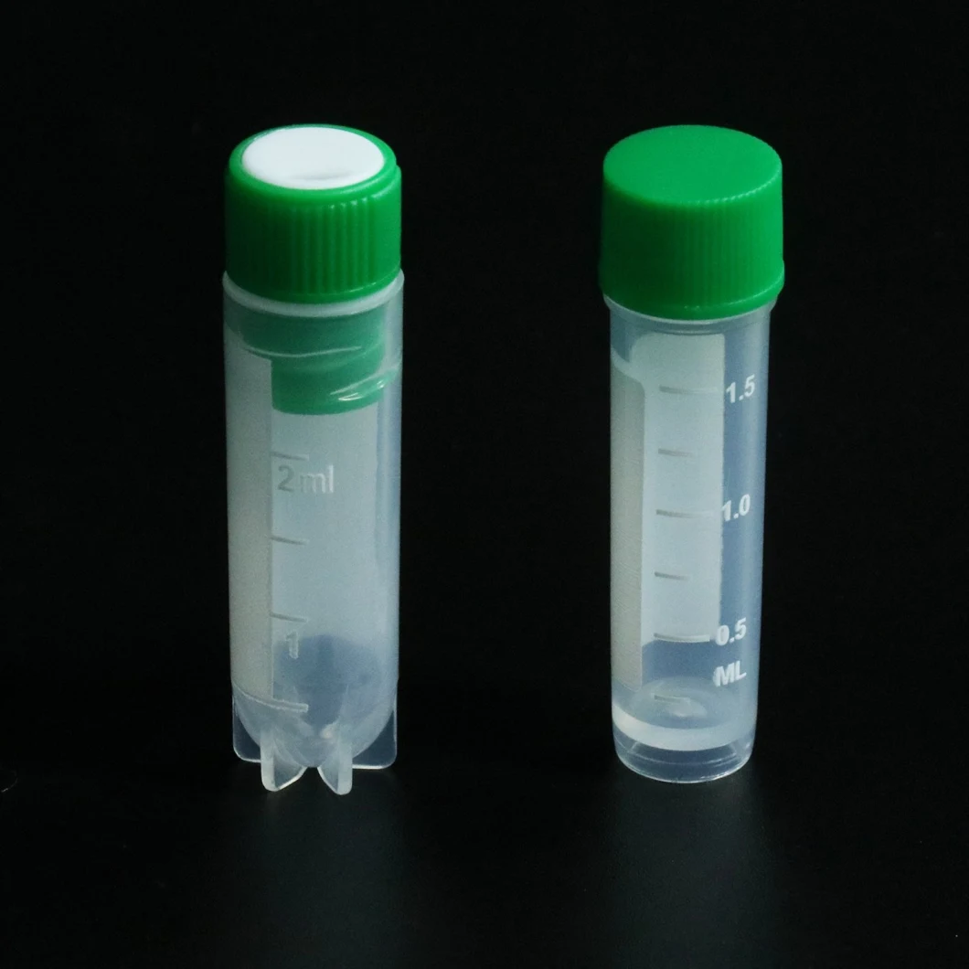 Siny Factory Price Plastic 1ml 1.5ml 2ml 5ml Sterile Cryogenic Vial Cryovial Tube