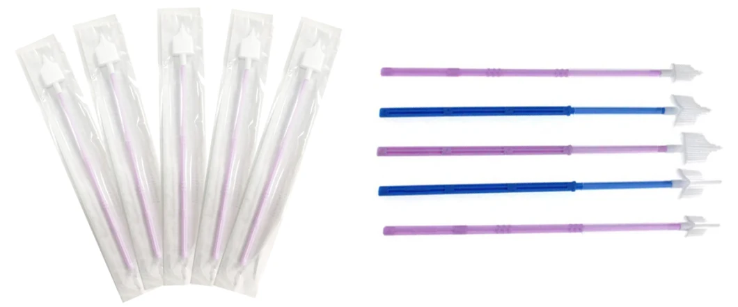 Laboratory Hospital Sterile Cytology Endoscopic Examination Vaginal Brush for Pap Smear Kit