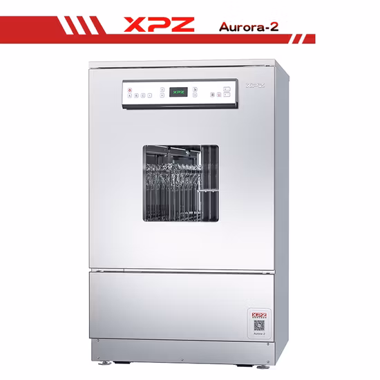 Certification CE 126L Spray-Type 1-2layers Lavage automatique de la verrerie de laboratoire avec sécheuse installée sur la paillasse de laboratoire