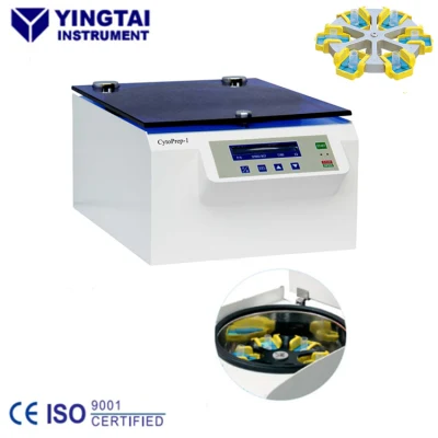 Centrifugeuse de laboratoire à basse vitesse de frottis de cellules de cytologie liquide en Chine avec rotor pivotant